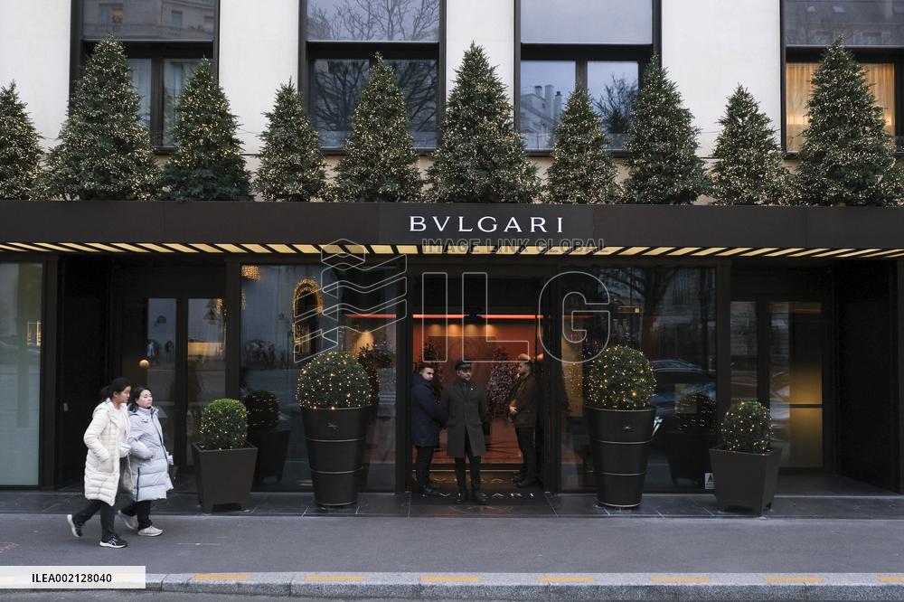 Bulgari Hotel on Avenue Georges V - Paris