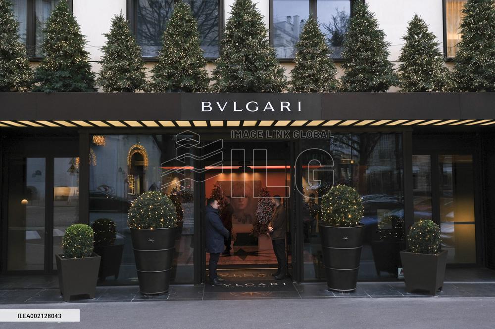 Bulgari Hotel on Avenue Georges V - Paris