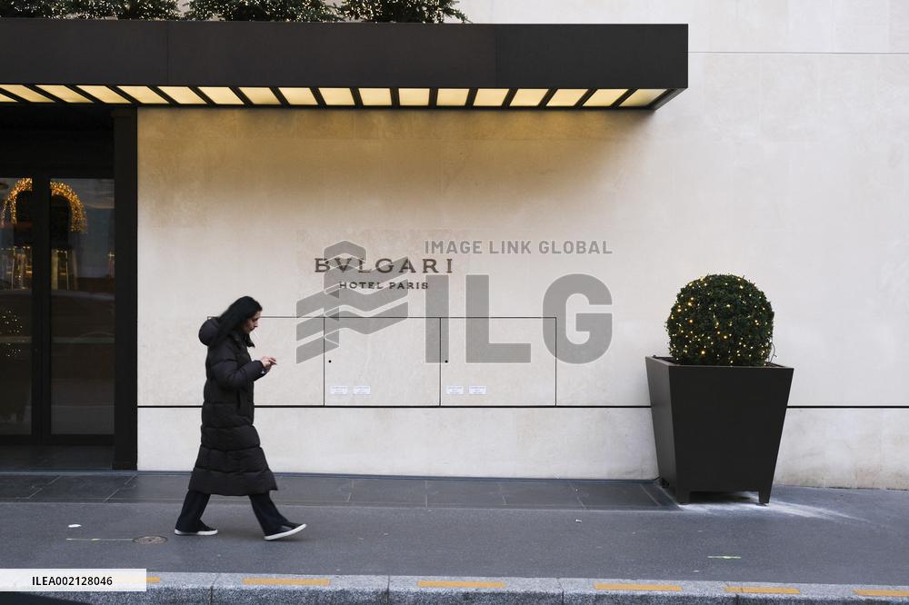 Bulgari Hotel on Avenue Georges V - Paris