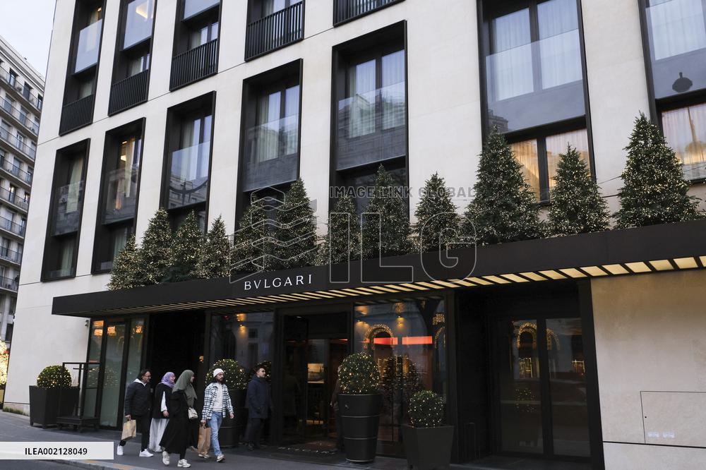 Bulgari Hotel on Avenue Georges V - Paris