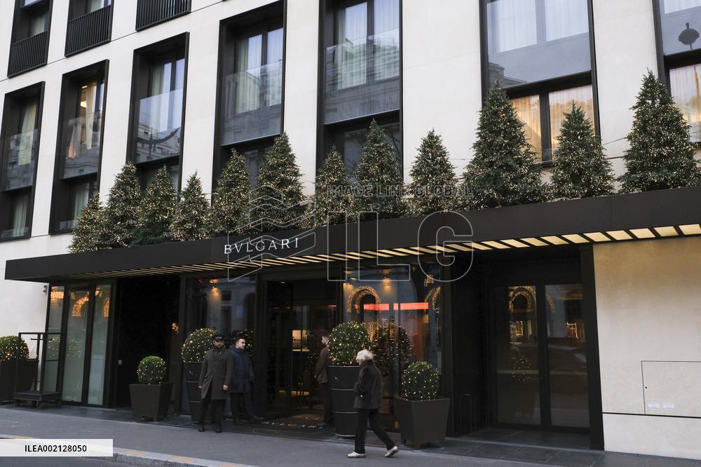 Bulgari Hotel on Avenue Georges V - Paris