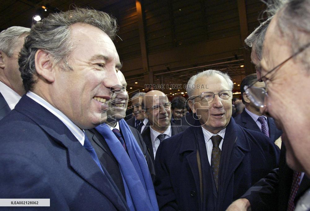 60th anniversary of FNSEA during the Salon de l'agriculture in Paris