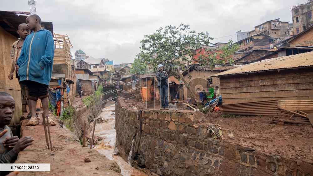 DR CONGO-BUKAVU-HEAVY RAIN-AFTERMATH