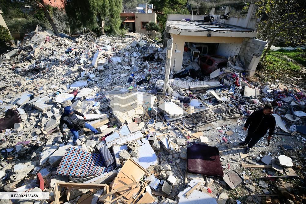 LEBANON-BINT JBEIL-ISRAEL-TENSIONS