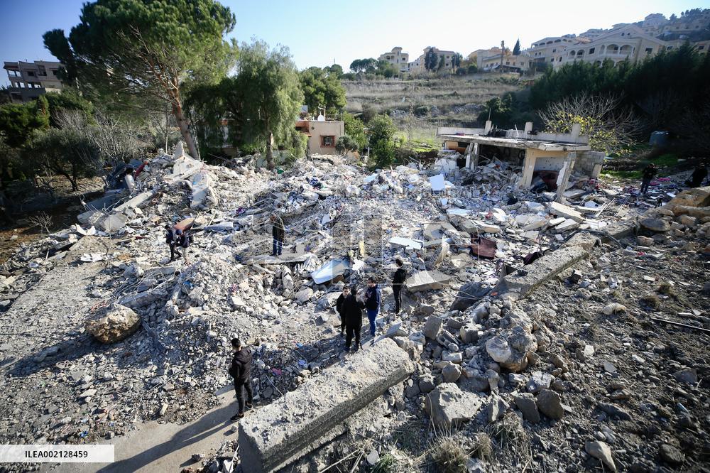 LEBANON-BINT JBEIL-ISRAEL-TENSIONS