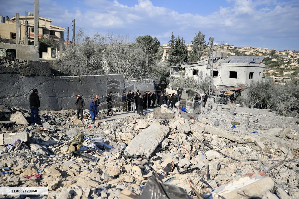 LEBANON-BINT JBEIL-ISRAEL-TENSIONS