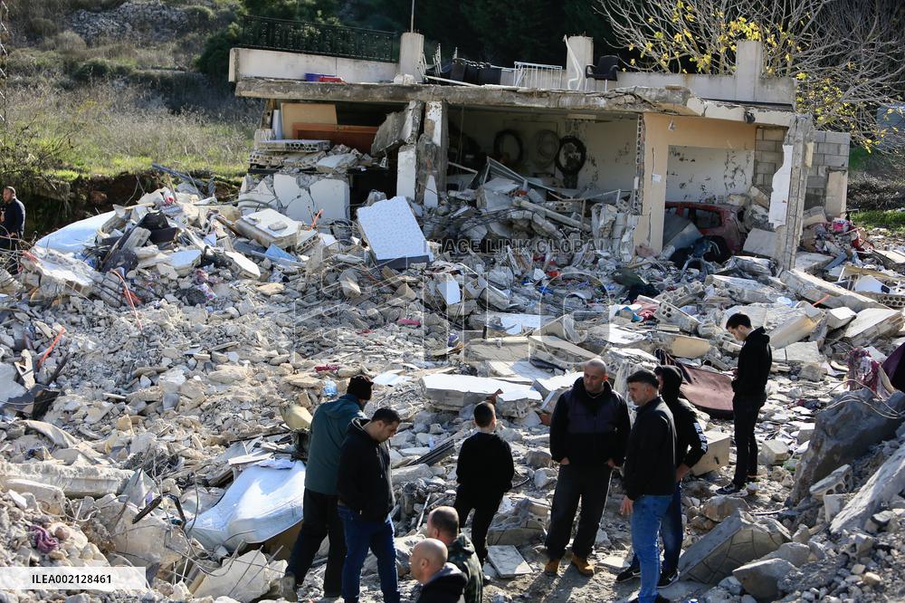 LEBANON-BINT JBEIL-ISRAEL-TENSIONS