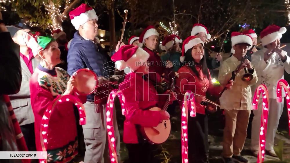 Chinese orchestra adds harmonizing culture to Christmas tale in Los Angeles