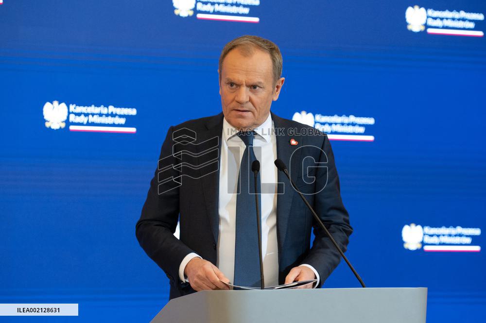 Tusk Seeks To Free The Media From Political Control - Warsaw