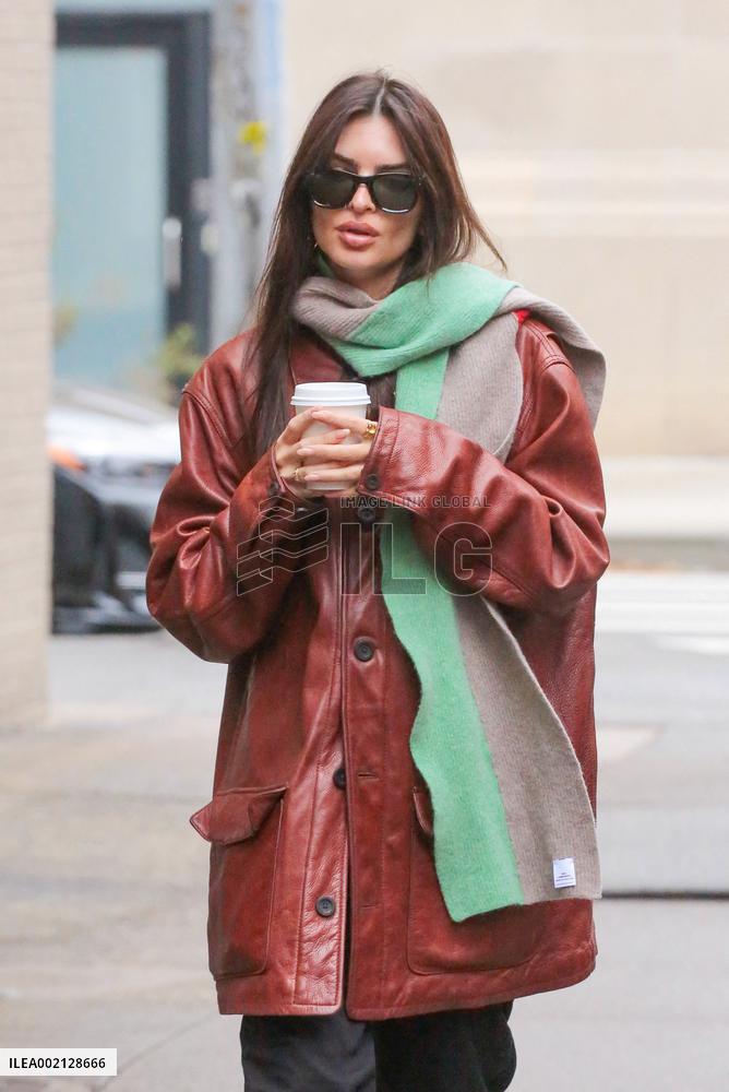 Emily Ratajkowski Looks Stylish - NYC