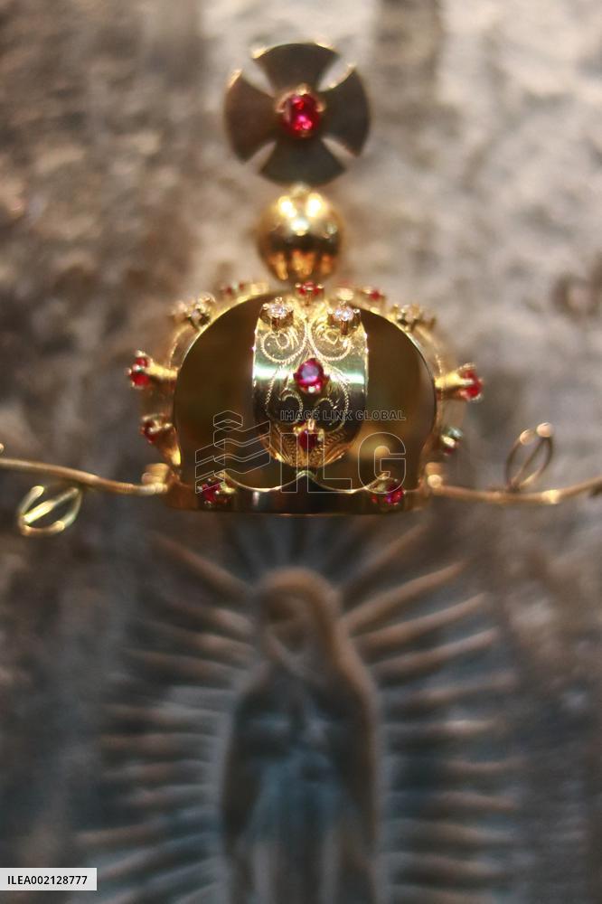 Virgin Of Guadalupe Image In Penon Sanctuary - Mexico