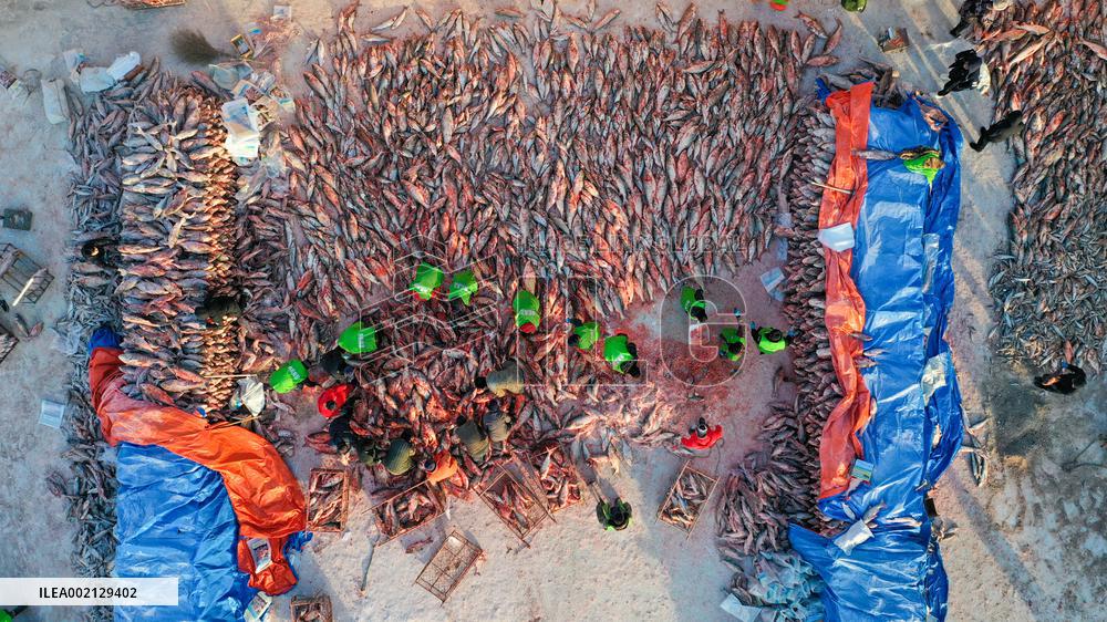 CHINA-JILIN-SONGYUAN-WINTER FISHING (CN)