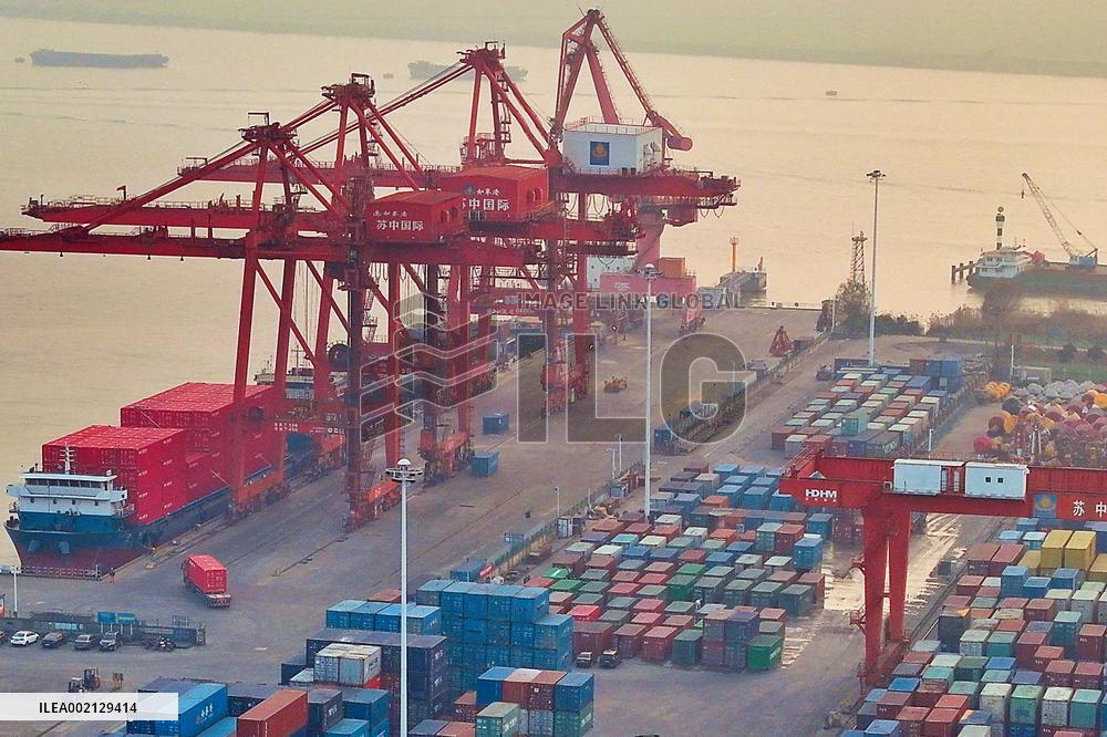 Suzhong International Container Terminal at Rugao Port
