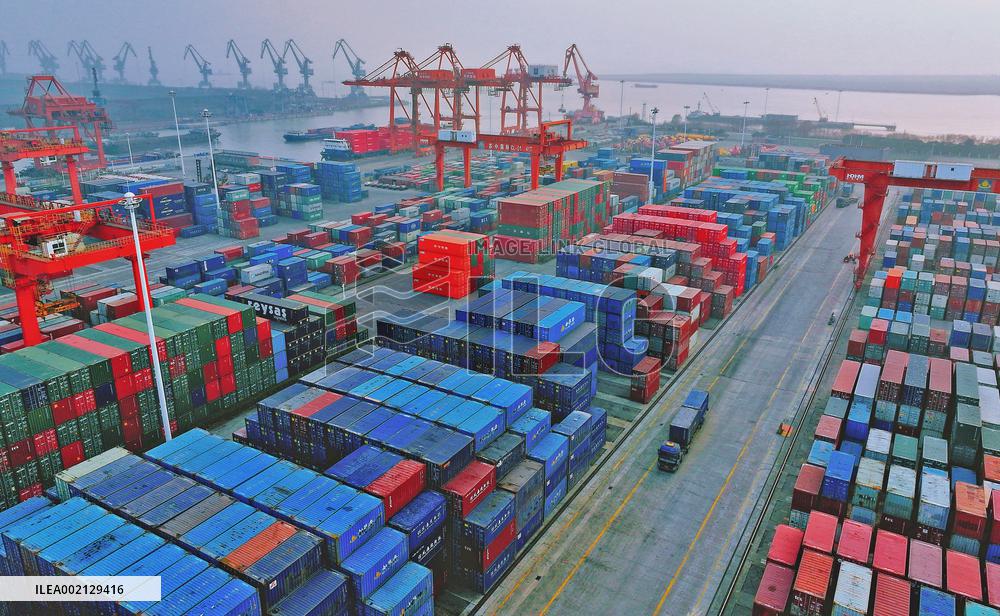 Suzhong International Container Terminal at Rugao Port