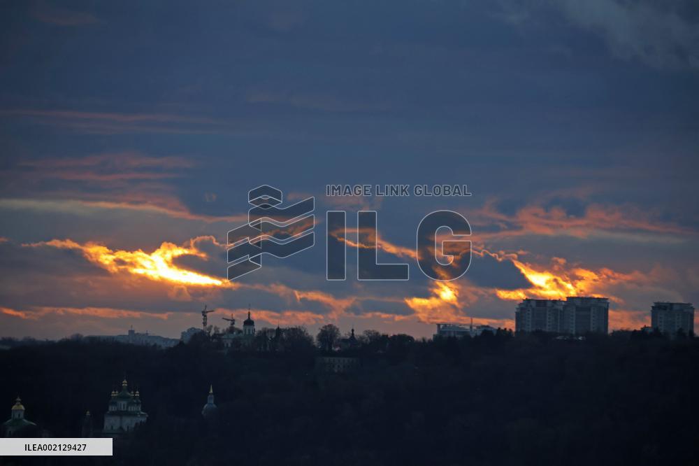 Poor weather in Kyiv