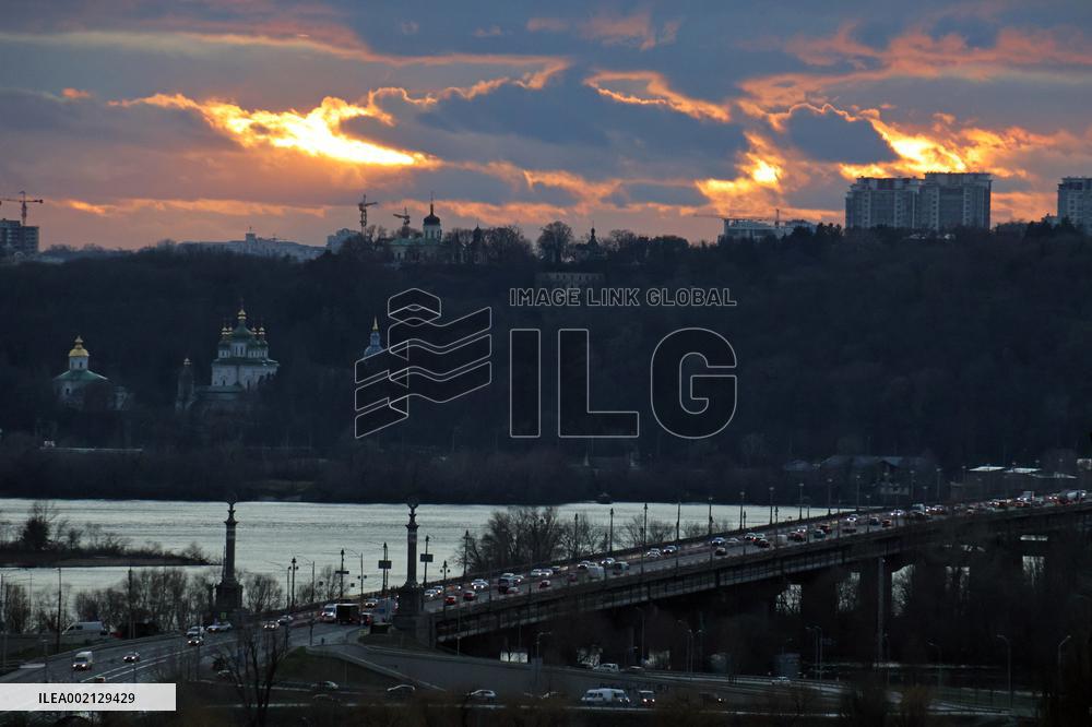 Poor weather in Kyiv
