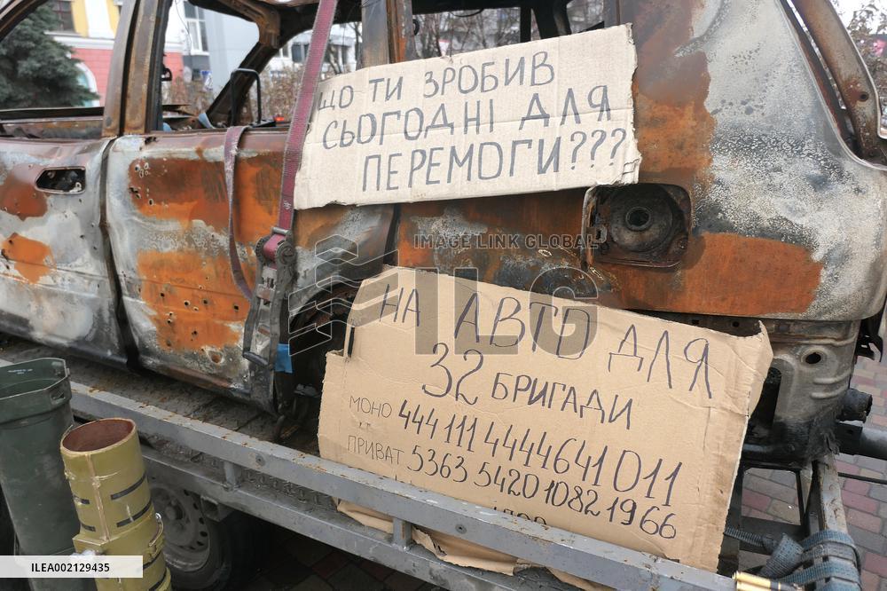 Volunteers raise funds for Armed Forces of Ukraine in Cherkasy