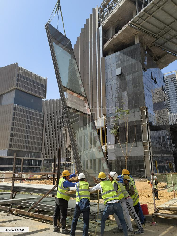 EGYPT-CAIRO-CHINA-CBD-CONSTRUCTION