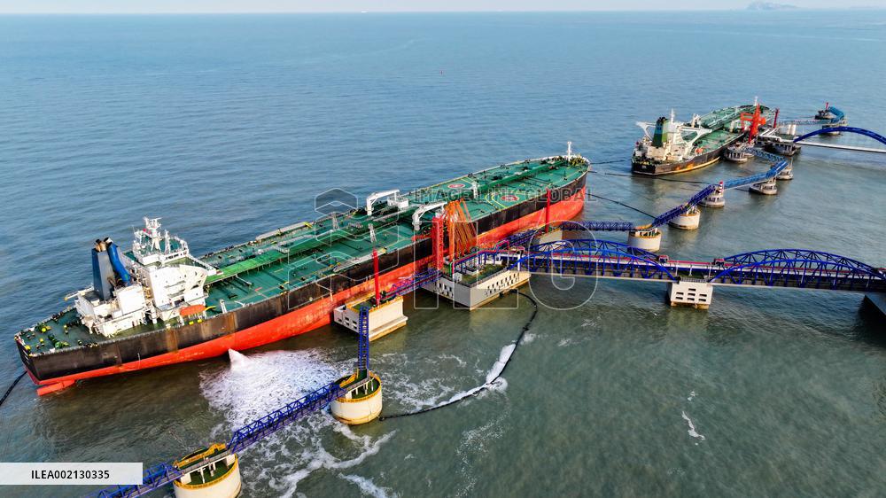 CHINA-SHANDONG-YANTAI-PORT-CRUDE OIL-THROUGHPUT (CN)