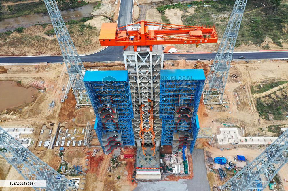 CHINA-HAINAN-WENCHANG-COMMERCIAL SPACE LAUNCH SITE-CONSTRUCTION (CN)
