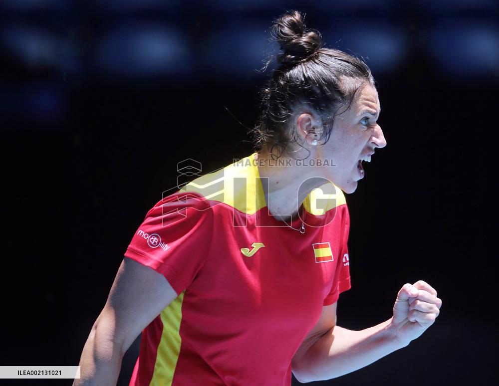 (SP)AUSTRALIA-PERTH-TENNIS-THE UNITED CUP-SPAIN VS BRAZIL