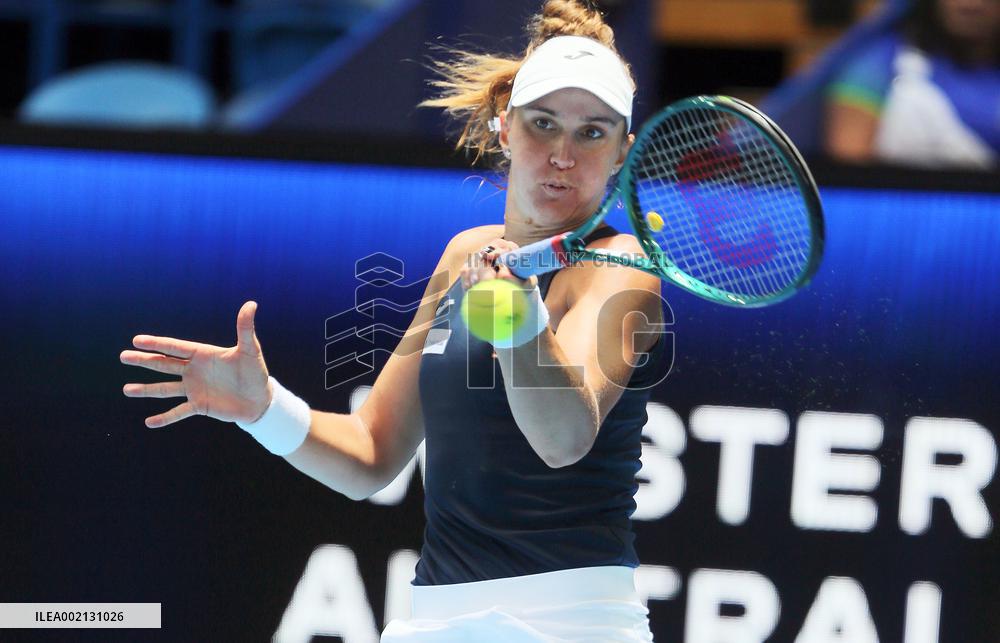 (SP)AUSTRALIA-PERTH-TENNIS-THE UNITED CUP-SPAIN VS BRAZIL