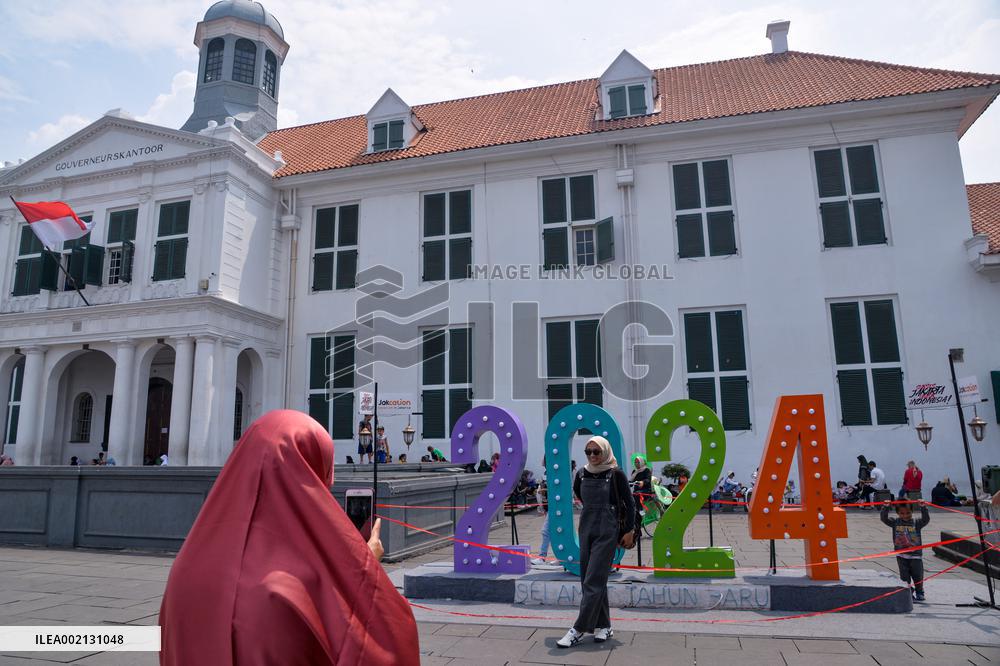 INDONESIA-JAKARTA-NEW YEAR-DECORATION