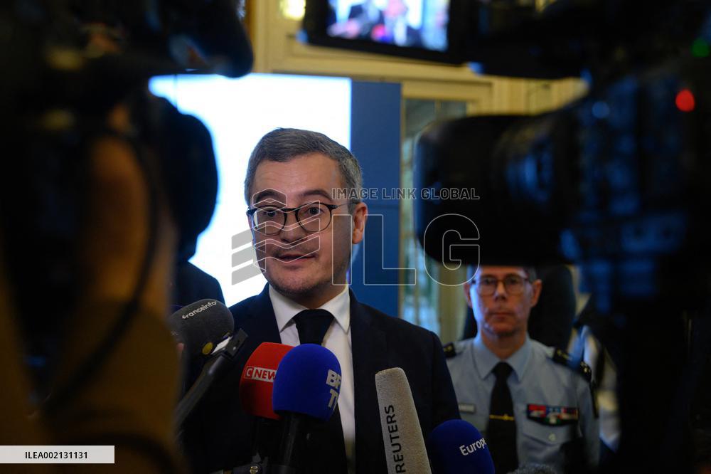 Darmanin Presents Security Measures For New Year's Eve - Paris