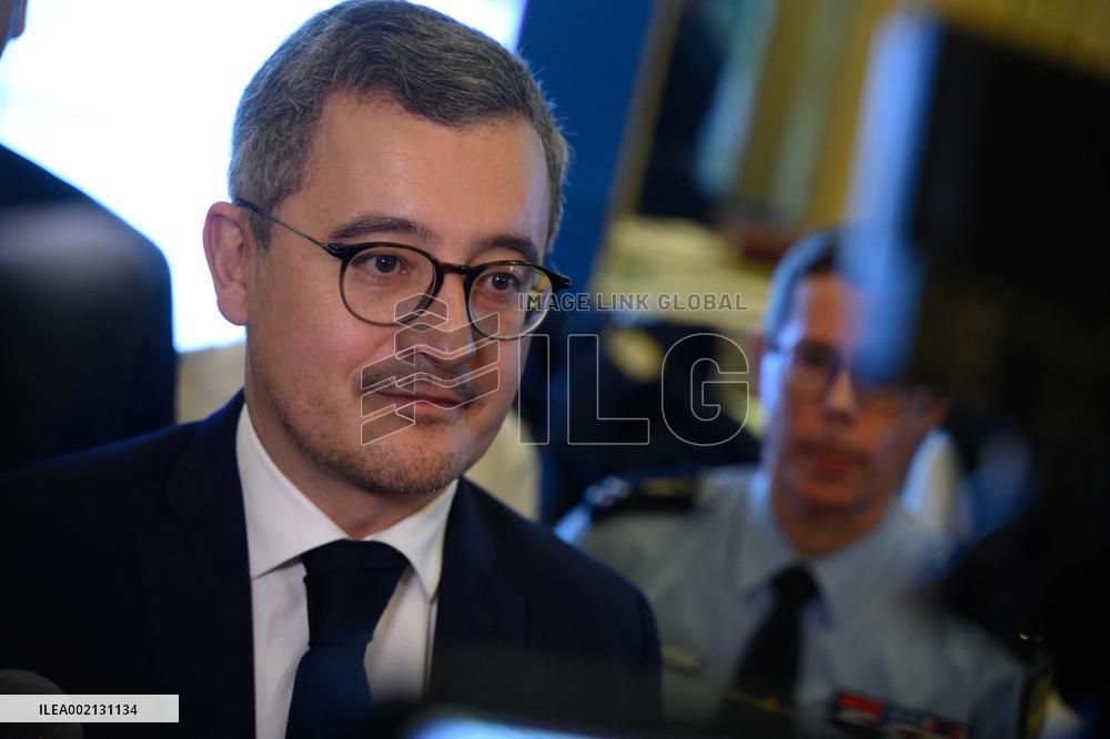 Darmanin Presents Security Measures For New Year's Eve - Paris