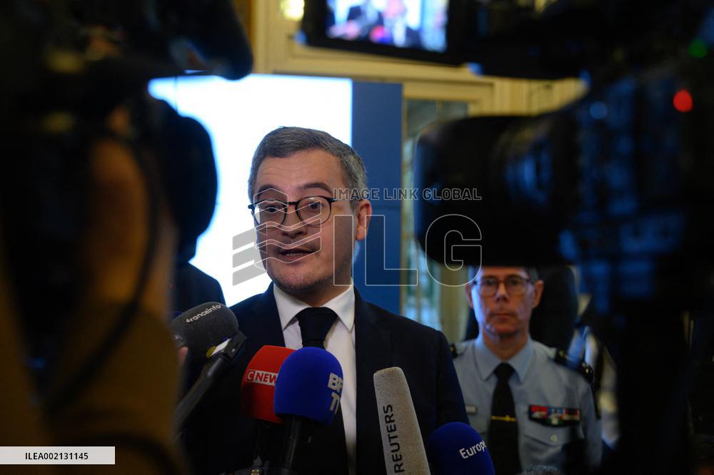 Darmanin Presents Security Measures For New Year's Eve - Paris