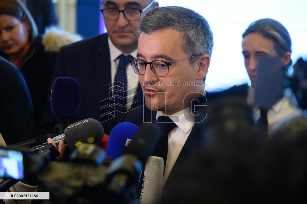 Darmanin Presents Security Measures For New Year's Eve - Paris