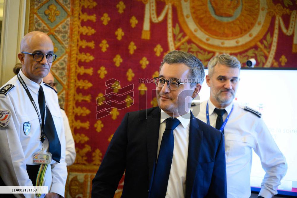 Darmanin Presents Security Measures For New Year's Eve - Paris