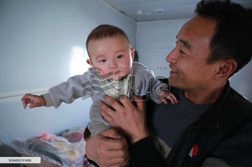 CHINA-GANSU-JISHISHAN-EARTHQUAKE-PREFABRICATED HOUSES (CN)