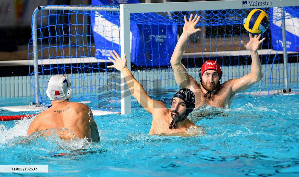 (SP)MALTA-COSPICUA-WATERPOLO-MALTA VS FRANCE