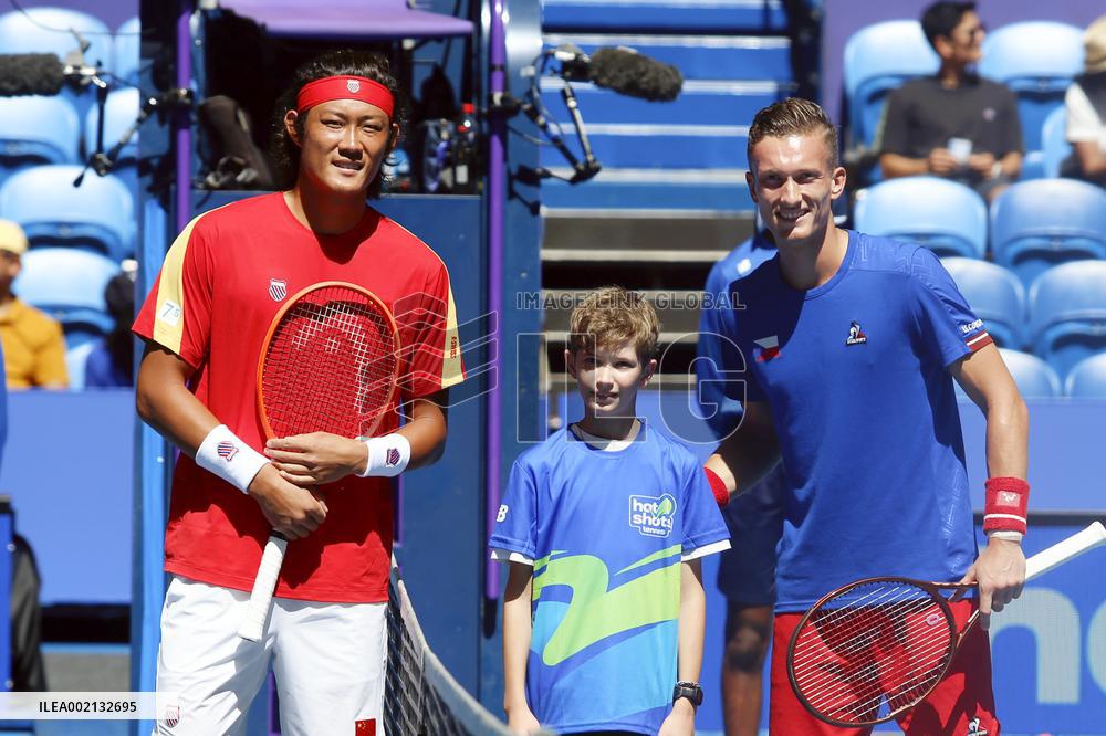 (SP)AUSTRALIA-PERTH-TENNIS-UNITED CUP-CZE VS CHN