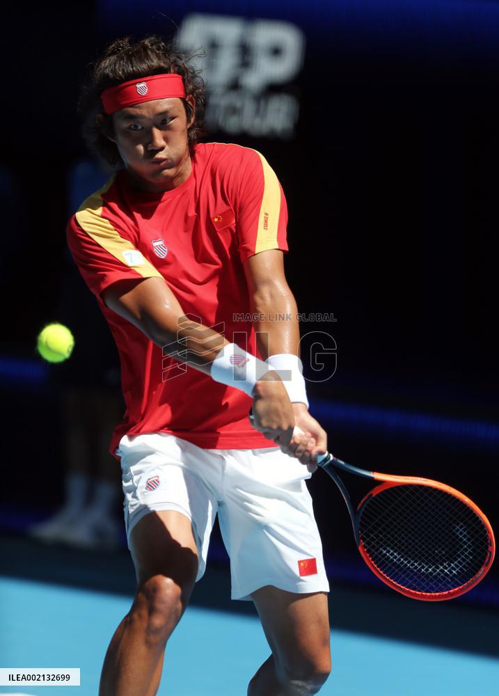 (SP)AUSTRALIA-PERTH-TENNIS-UNITED CUP-CZE VS CHN