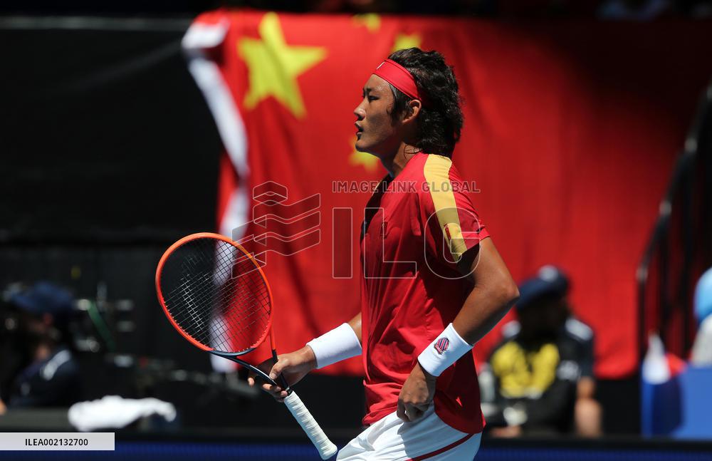 (SP)AUSTRALIA-PERTH-TENNIS-UNITED CUP-CZE VS CHN
