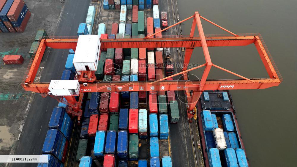 Fengshan Port terminal in Hai'an