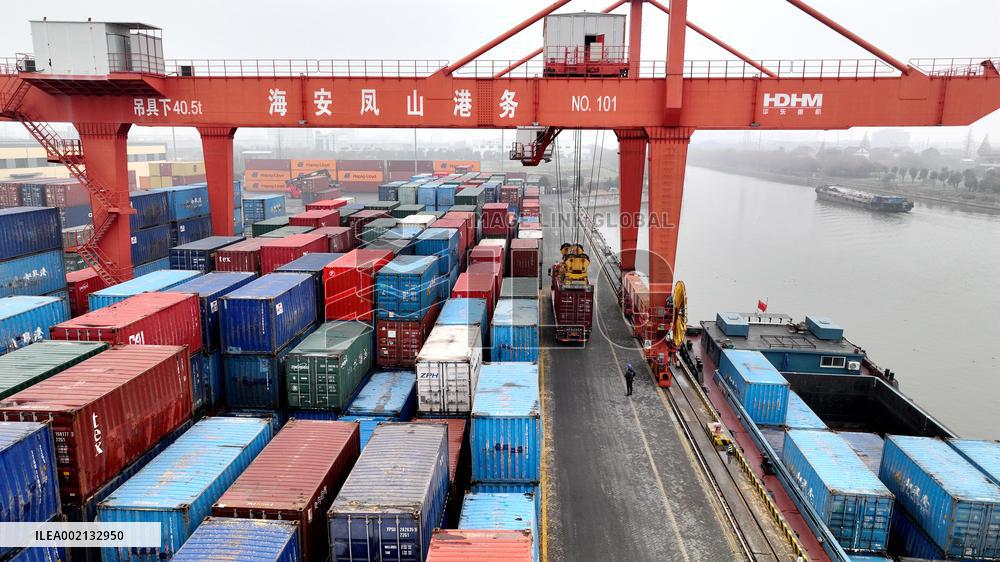 Fengshan Port terminal in Hai'an