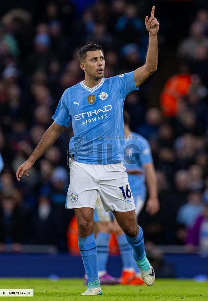 (SP)BRITAIN-MANCHESTER-FOOTBALL-ENGLISH PREMIER LEAGUE-MANCHESTER CITY VS SHEFFIELD UNITED