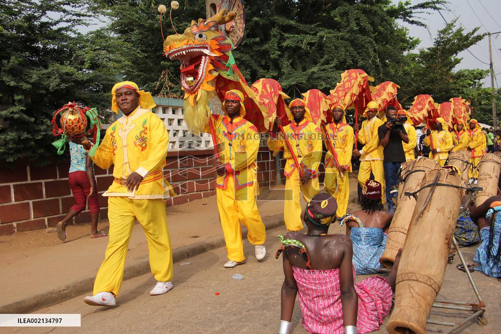 BENIN-OUIDAH-CULTURE-INT'L CARNIVAL