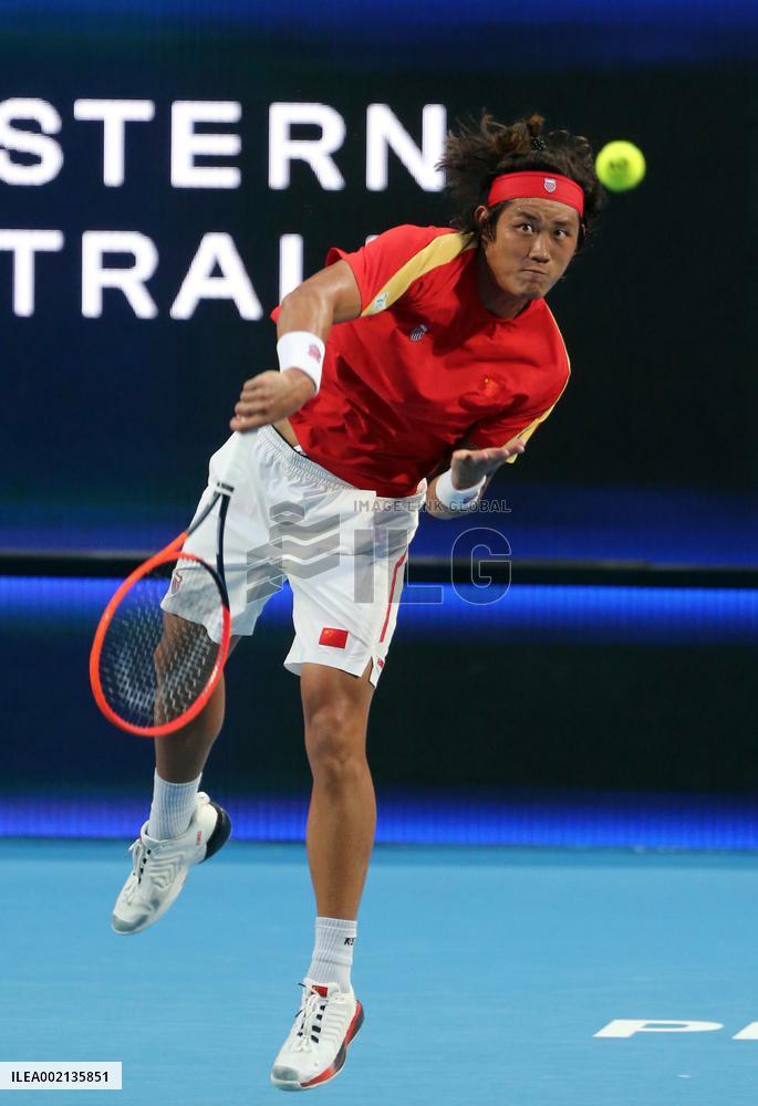 (SP)AUSTRALIA-PERTH-TENNIS-UNITED CUP-GROUP E-CHN VS SRB