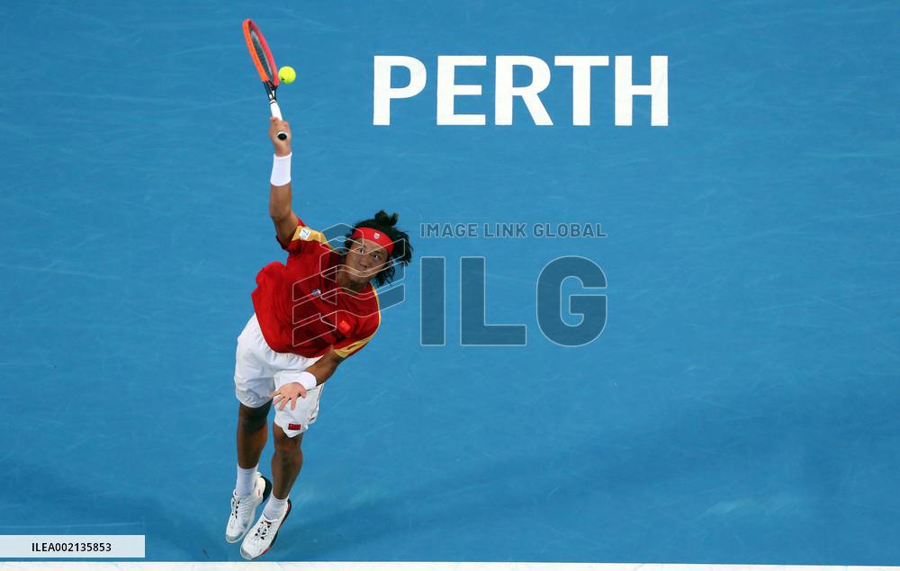 (SP)AUSTRALIA-PERTH-TENNIS-UNITED CUP-GROUP E-CHN VS SRB