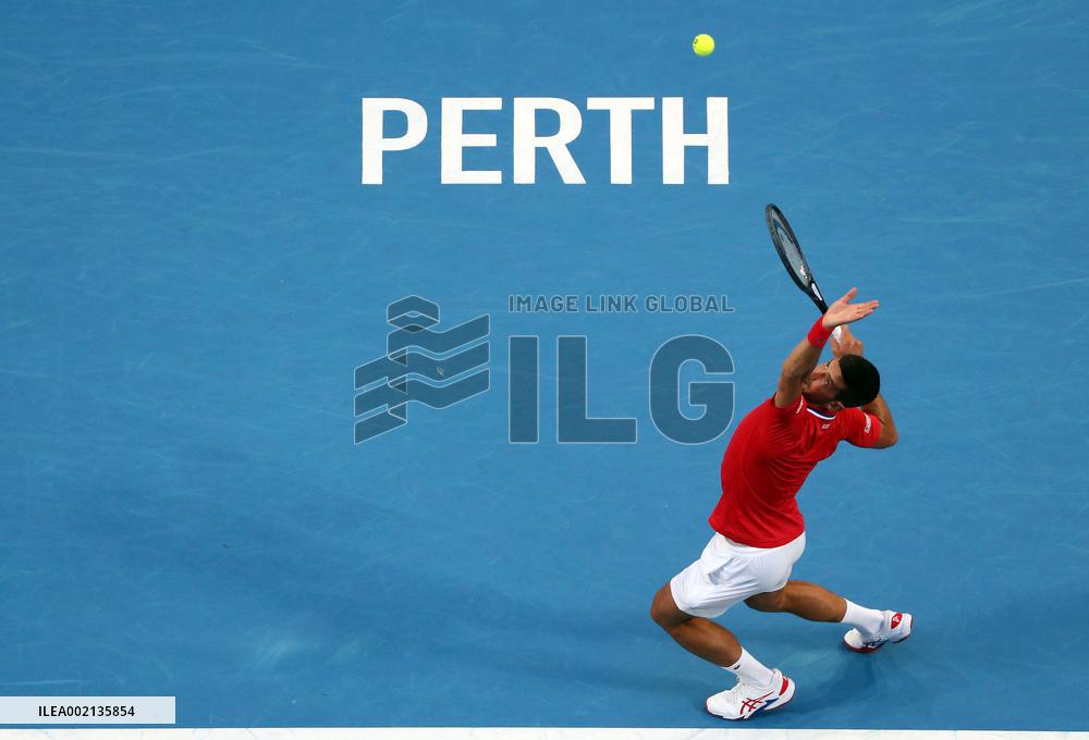 (SP)AUSTRALIA-PERTH-TENNIS-UNITED CUP-GROUP E-CHN VS SRB