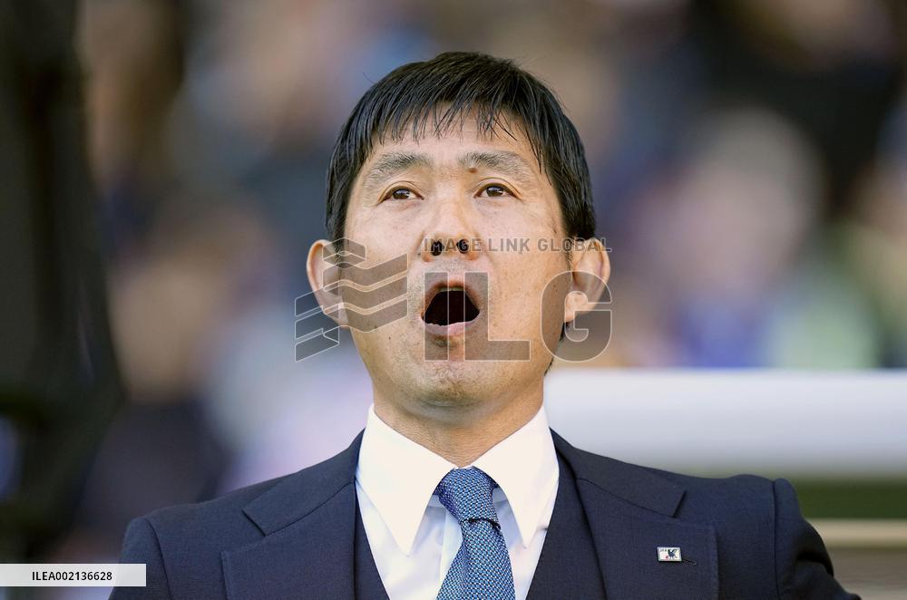 Football: Friendly between Japan and Thailand