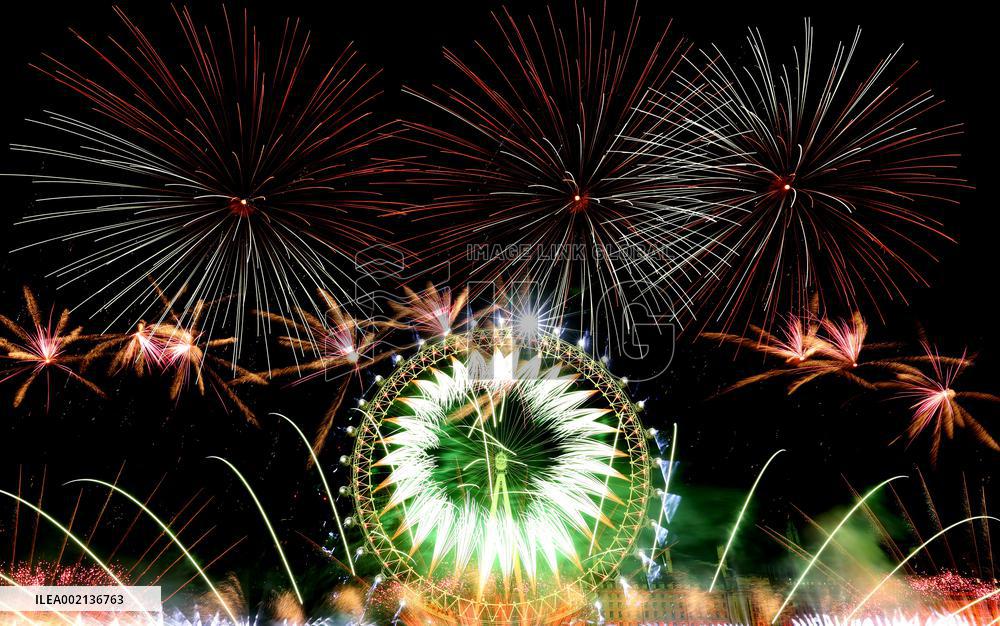 BRITAIN-LONDON-NEW YEAR-CELEBRATIONS