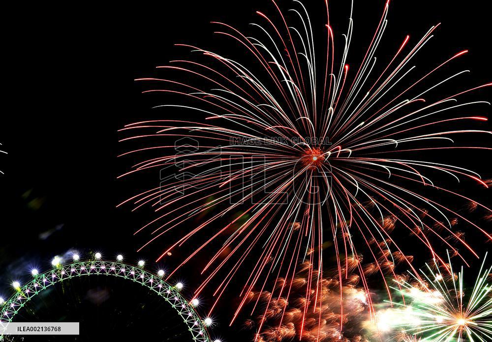 BRITAIN-LONDON-NEW YEAR-CELEBRATIONS