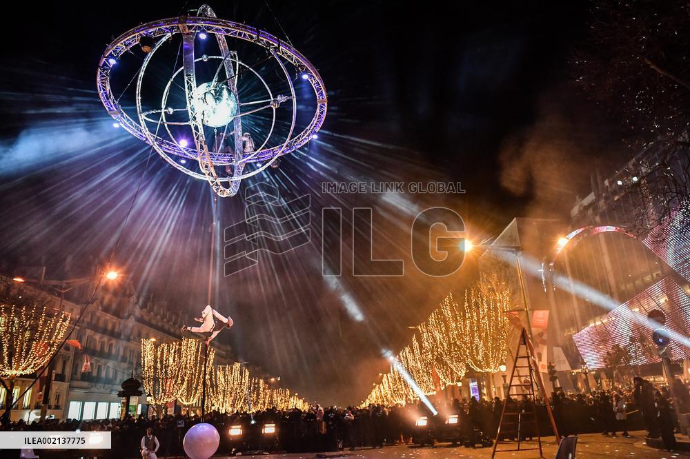 New Year's celebrations in Paris 2024