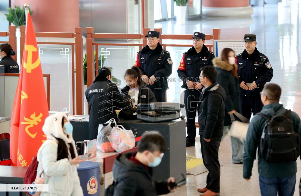 Police  Patrol During New Year Holiday