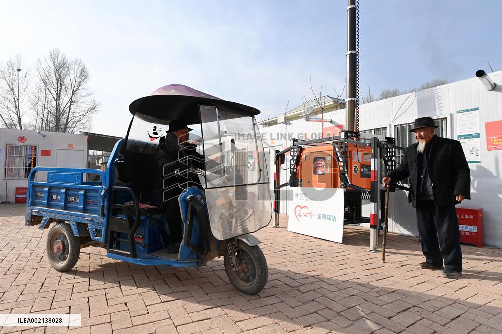 CHINA-GANSU-QINGHAI-EARTHQUAKE-RELOCATION SITES-NEW YEAR (CN)